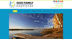 Desktop Screenshot of ohiofamilydentistry.com